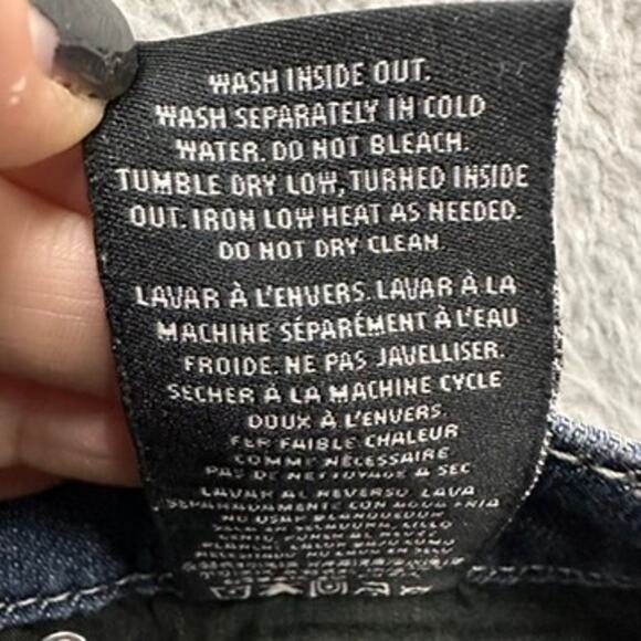 Affliction Vikki Size 26 Cutoff Shorts Rhinestones Embellished Pockets Cowgirl - Picture 10 of 10